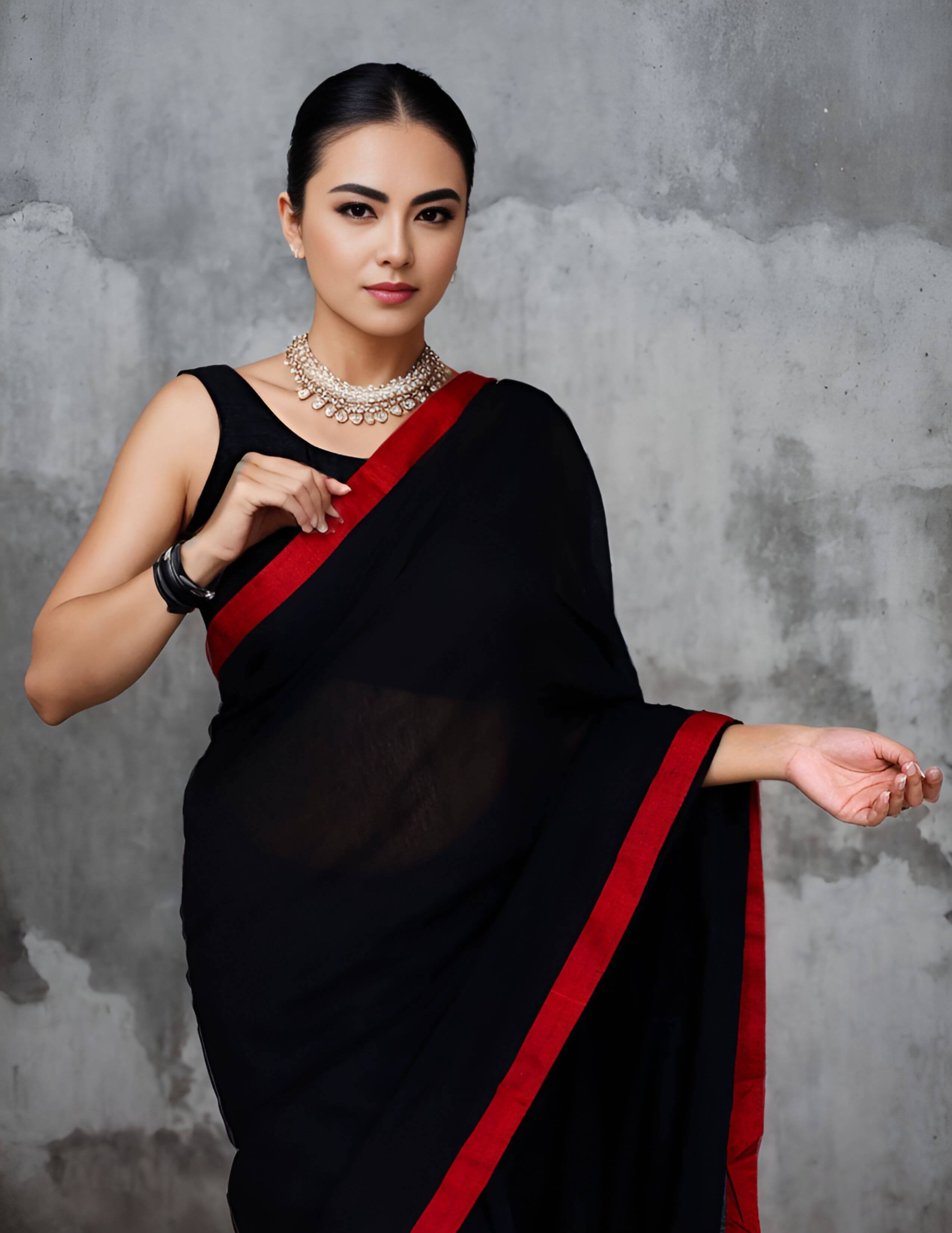 Sayantan Fulia Saree SAYAH | Mul Cotton | Indidha Saree