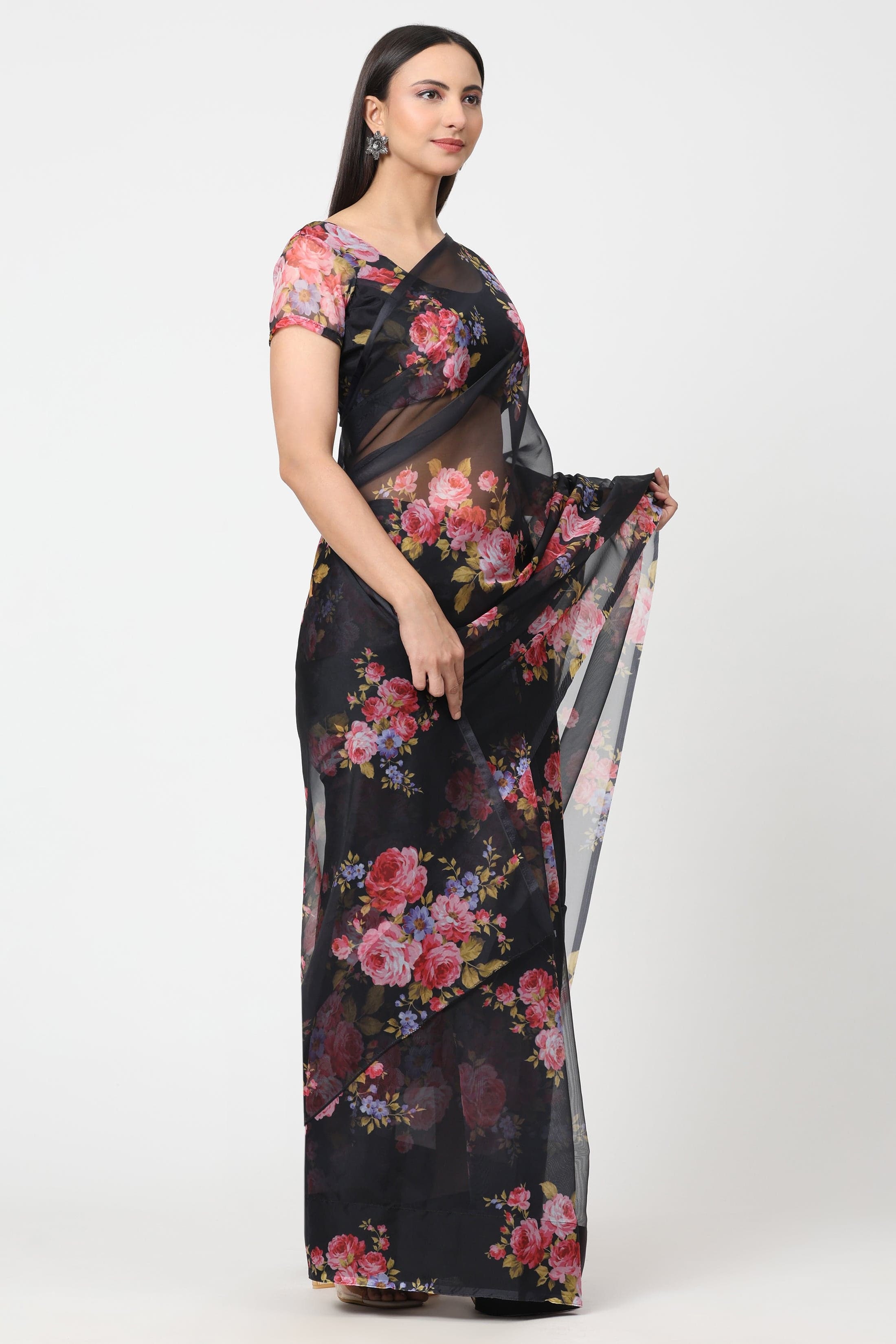 Sharon Saree SECRET WORLD  | Organza | Indidha Saree