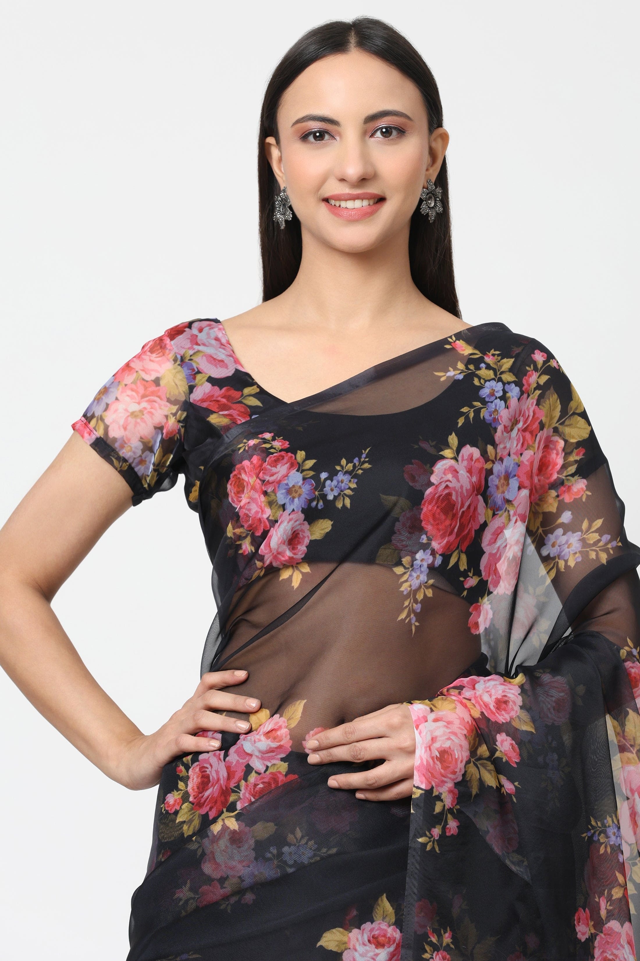 Sharon Saree SECRET WORLD  | Organza | Indidha Saree