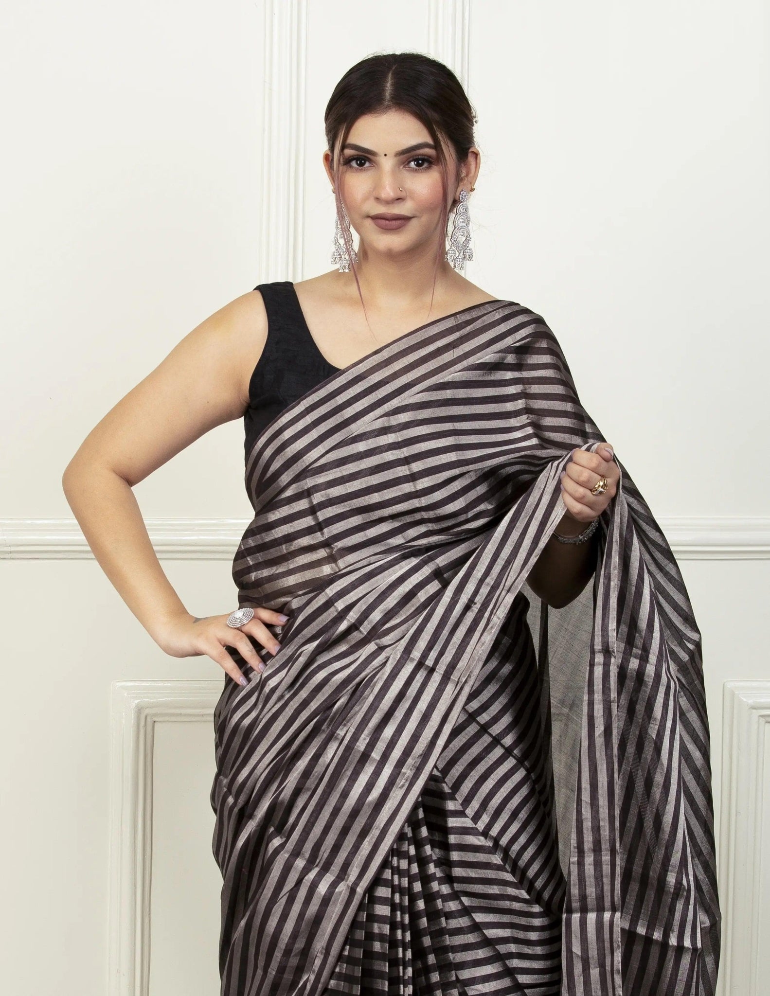 SUHANA | Chanderi Tissue Silk | Indidha Saree