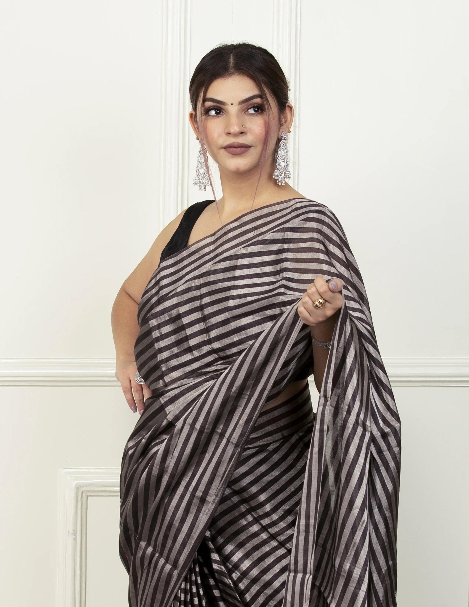 SUHANA | Chanderi Tissue Silk | Indidha Saree