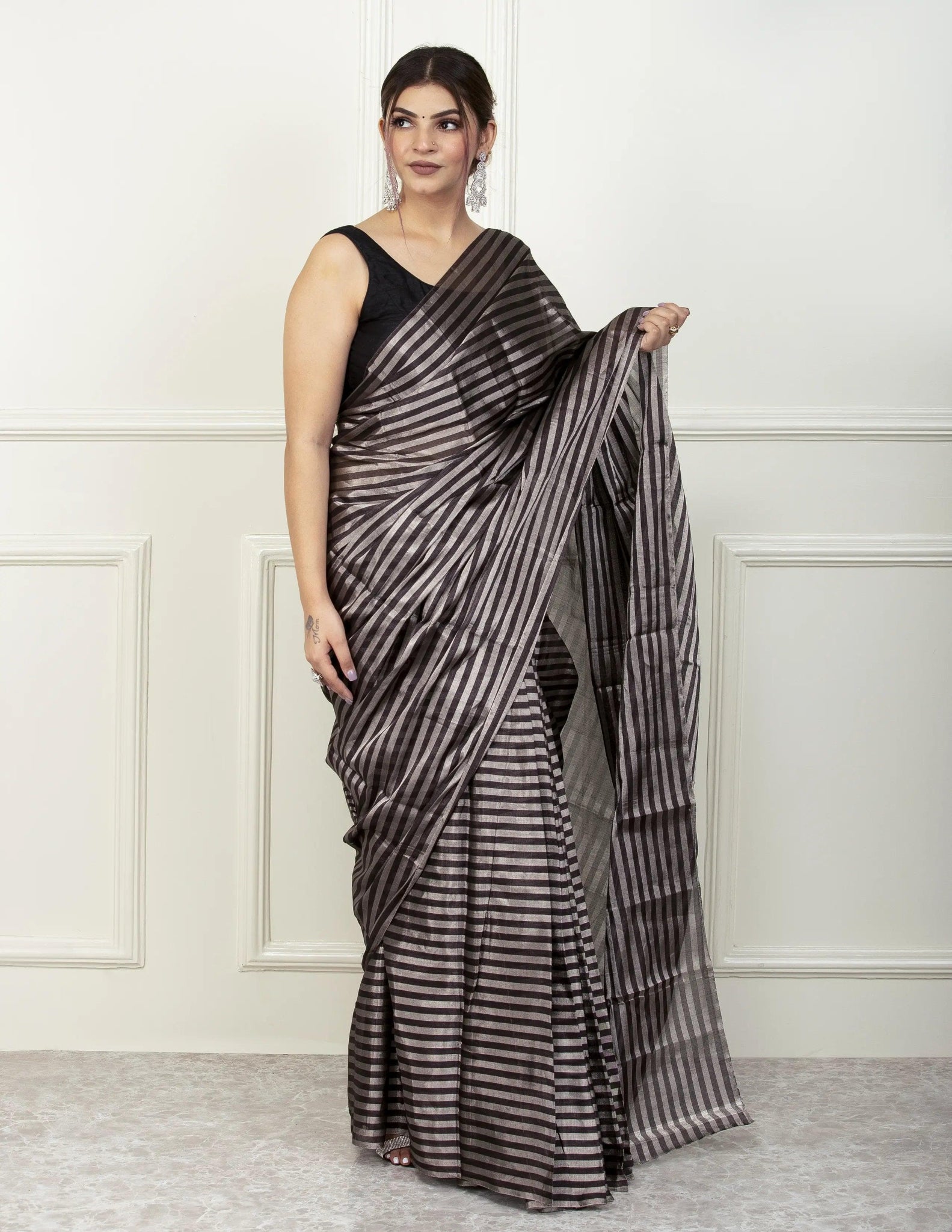 SUHANA | Chanderi Tissue Silk | Indidha Saree