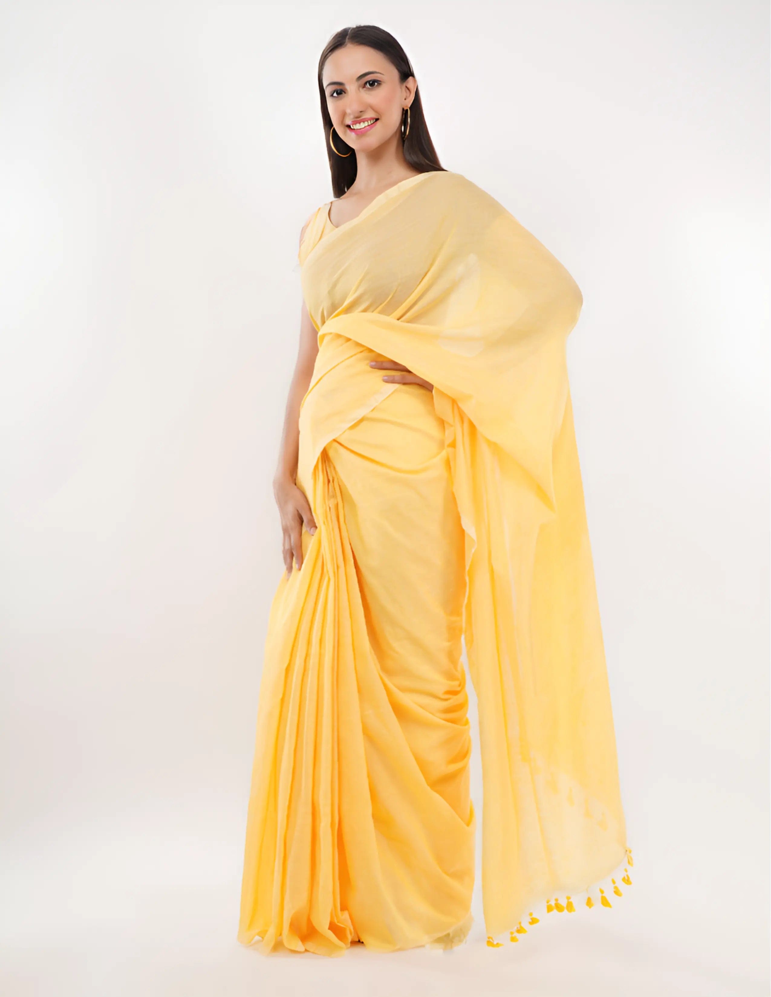 SUNNY DELIGHT | Cotton | Indidha Saree