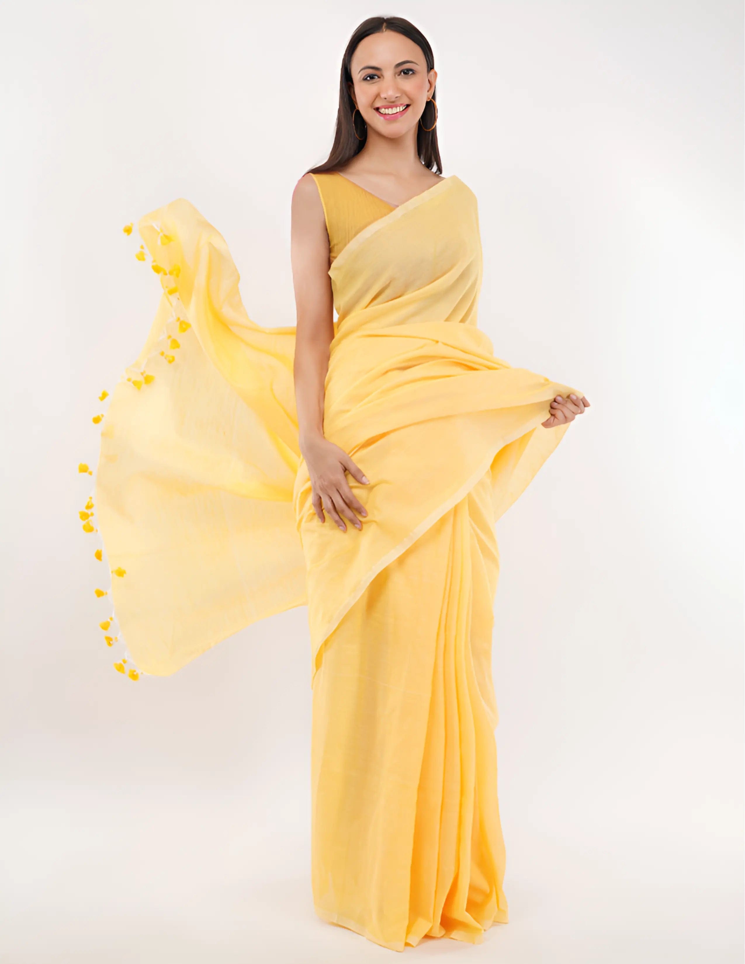 SUNNY DELIGHT | Cotton | Indidha Saree