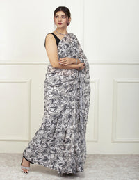SURMAYI | Georgette | Indidha Saree