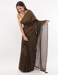 TIMELESS TIDES | Khadi Cotton | Indidha Saree Saree