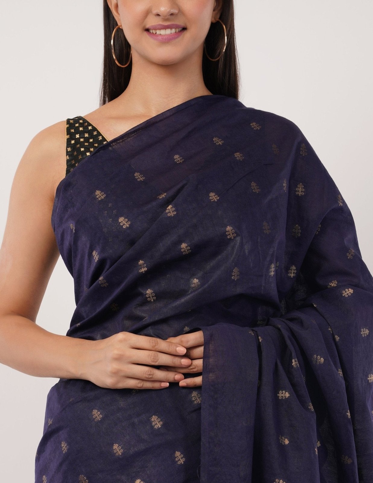 ZARA | Kota Viscose Zari Buta | Indidha Saree