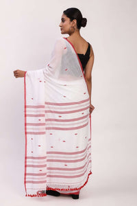 Scarlet Frame | Mul Cotton | Indidha Saree