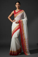 SCARLET | Pure Cotton | Indidha Saree