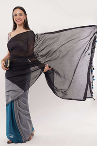 SHADES OF GRACE | Mul Cotton | Indidha Saree