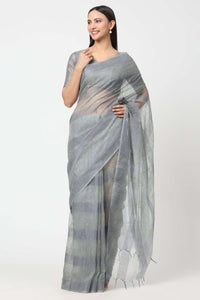 SILVER MIST | Kota Doria | Indidha Saree