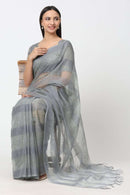 SILVER MIST | Kota Doria | Indidha Saree
