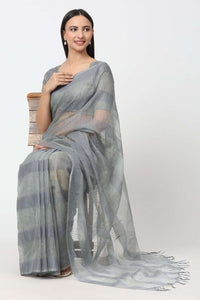 SILVER MIST | Kota Doria | Indidha Saree