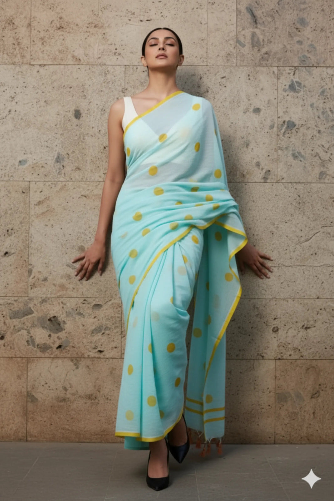 SKY KAI | Mul Cotton | Indidha Saree
