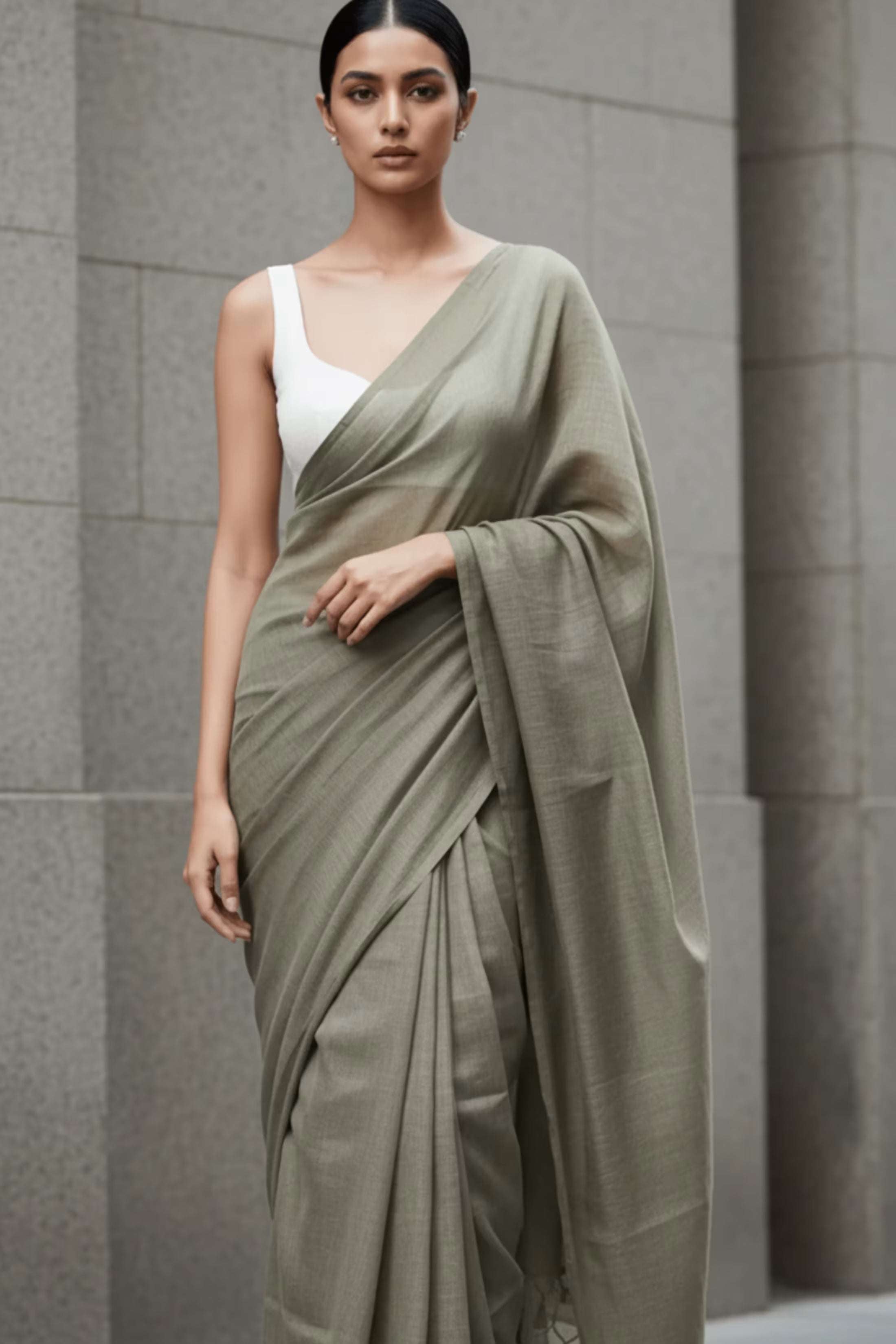 Form & Flow | Cotton | Indidha Saree