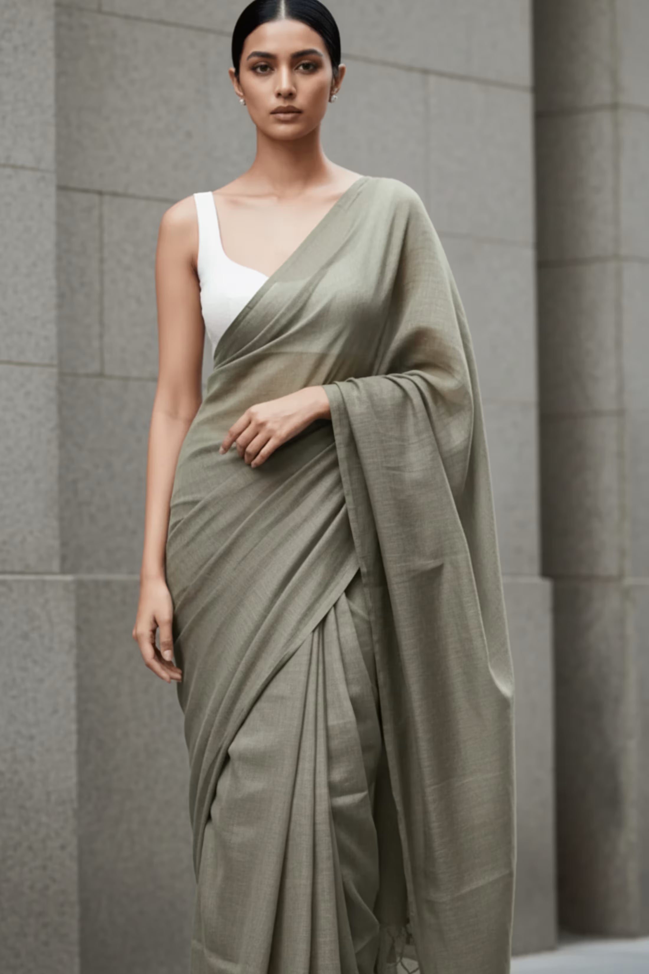 Form & Flow | Cotton | Indidha Saree