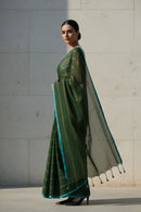 STARRY FOREST | Mul Cotton | Indidha Saree