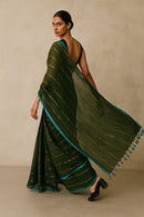 STARRY FOREST | Mul Cotton | Indidha Saree