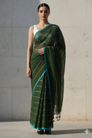 STARRY FOREST | Mul Cotton | Indidha Saree