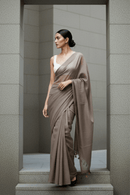 Stone Mist | Cotton | Indidha Saree