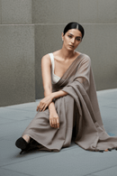 Stone Mist | Cotton | Indidha Saree