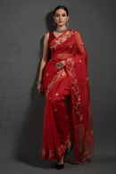 SUHANI SAAZ | Pure Muslin Jamdani | Indidha Saree