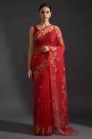 SUHANI SAAZ | Pure Muslin Jamdani | Indidha Saree