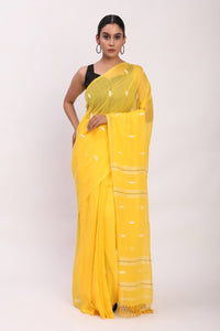 Sunlit Weave | Mul cotton | Indidha Saree