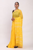 Sunlit Weave | Mul cotton | Indidha Saree