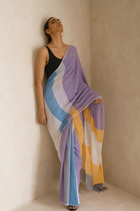 SUNSET REVERIE | Pure Cotton | Indidha Saree
