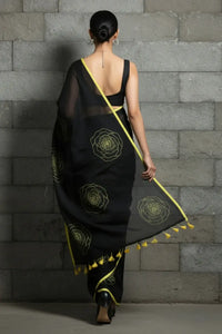 SUNSET ROSE | Mul Cotton | Indidha Saree