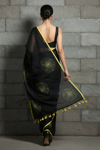 SUNSET ROSE | Mul Cotton | Indidha Saree