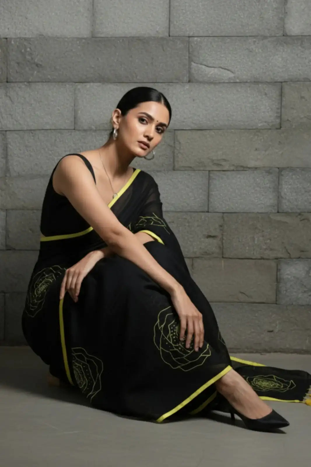 SUNSET ROSE | Mul Cotton | Indidha Saree