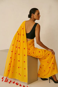 Sunshine Dil Se | Mul Cotton | Indidha Saree