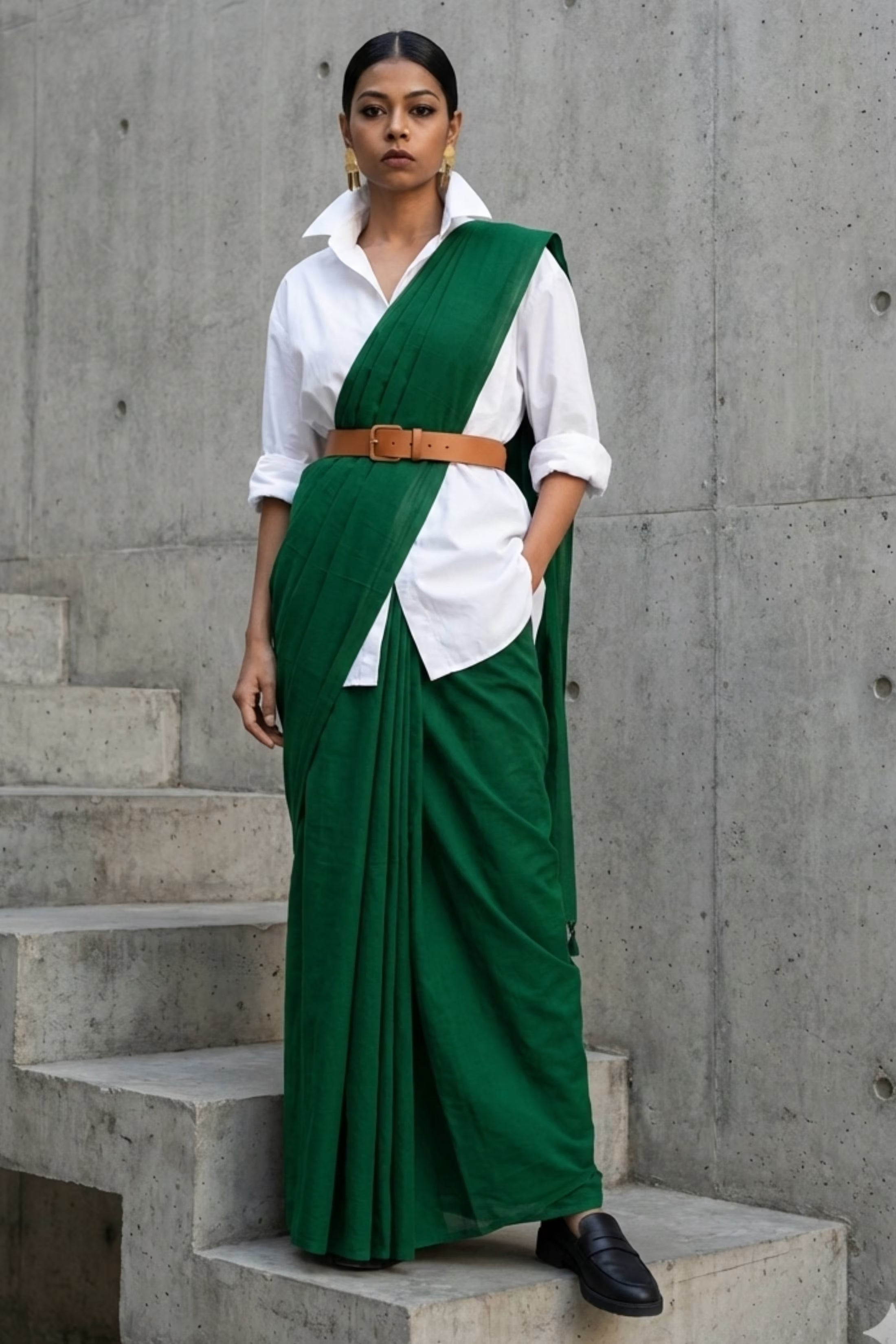 Street Code | Cotton | Indidha Saree