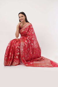 TEJ RUPA | Georgette | Indidha Saree