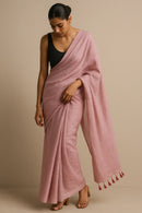 Tender Rage | Handloom Mul Cotton | Indidha Saree