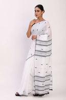 The Quiet Frame | Mul Cotton | Indidha Saree