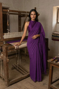 Gulnaar Gaze | Mul Cotton | Indidha Saree