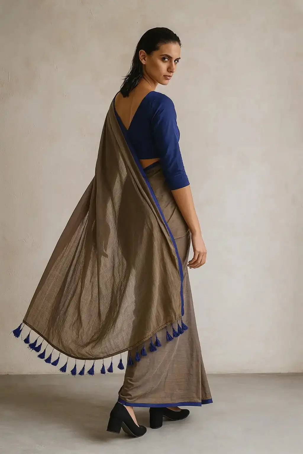 TORABI | Mul Cotton | Indidha Saree