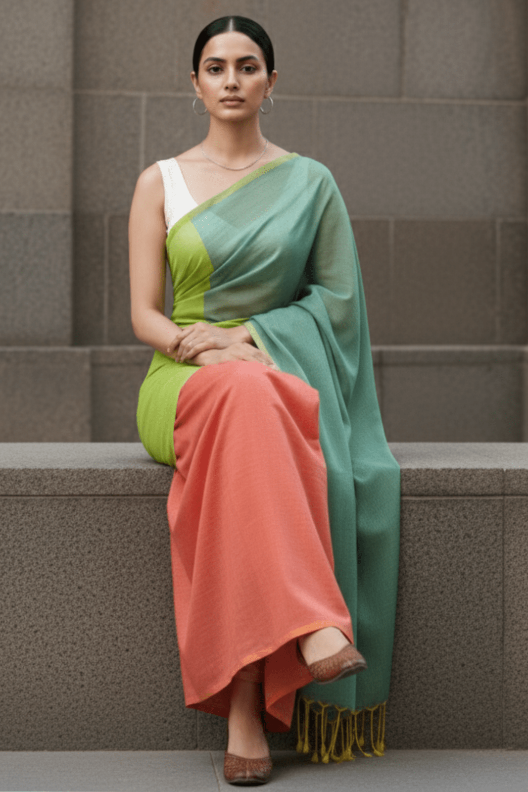 TRIFALA | Cotton | Indidha Saree