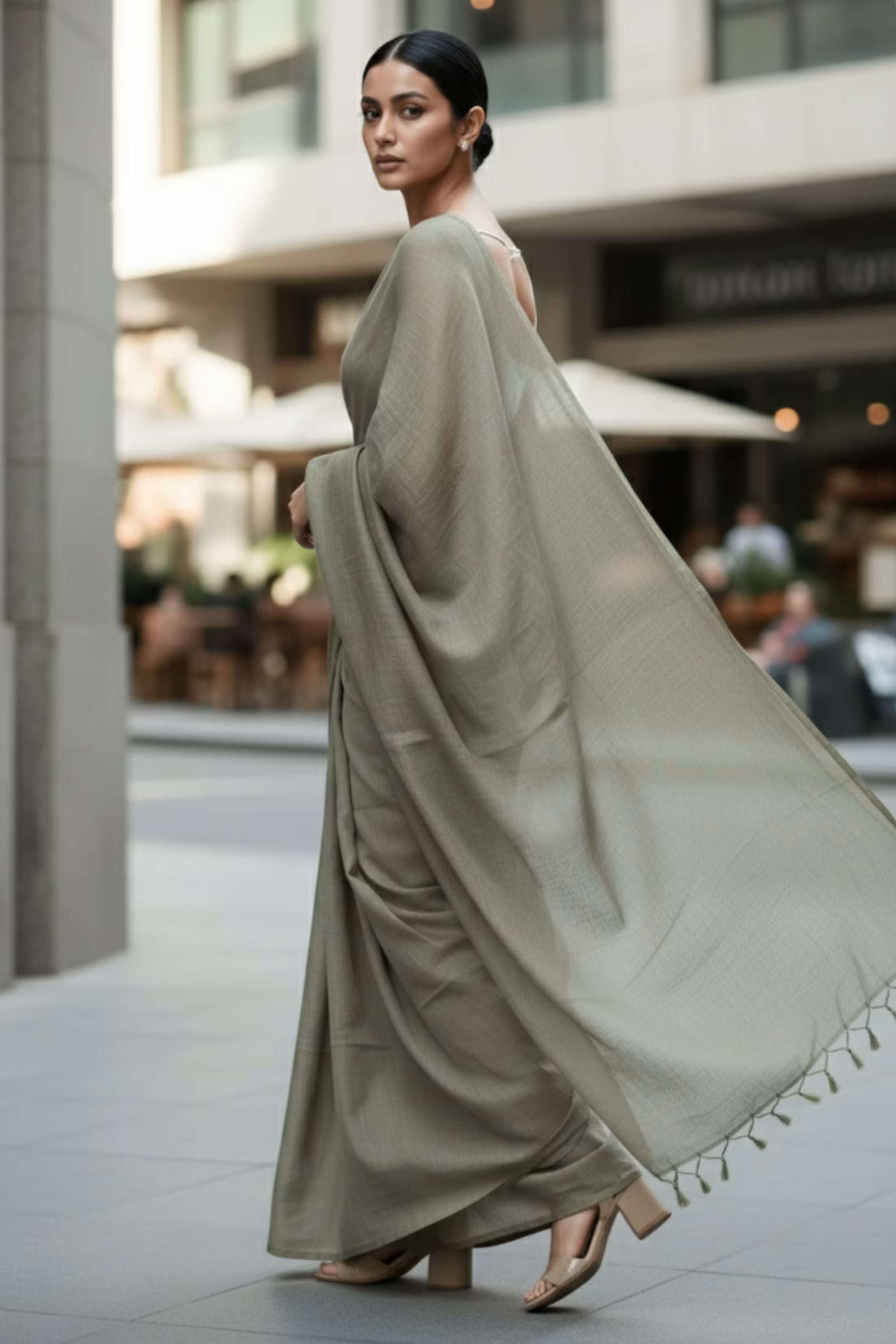 Form & Flow | Cotton | Indidha Saree