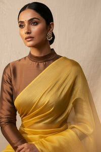 Melted Sun | Tissue | Indidha Saree