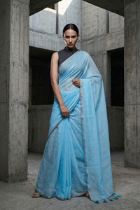 OCEAN MIST | Mul Cotton | Indidha Saree
