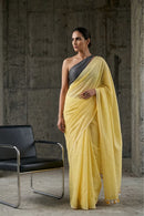 PRISHA BLOND | Mul Cotton | Indidha Saree