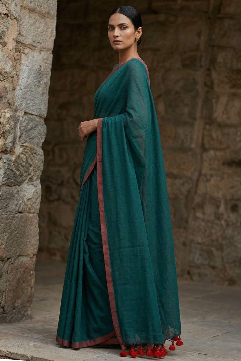 AHILYA | Mul Cotton | Indidha Saree