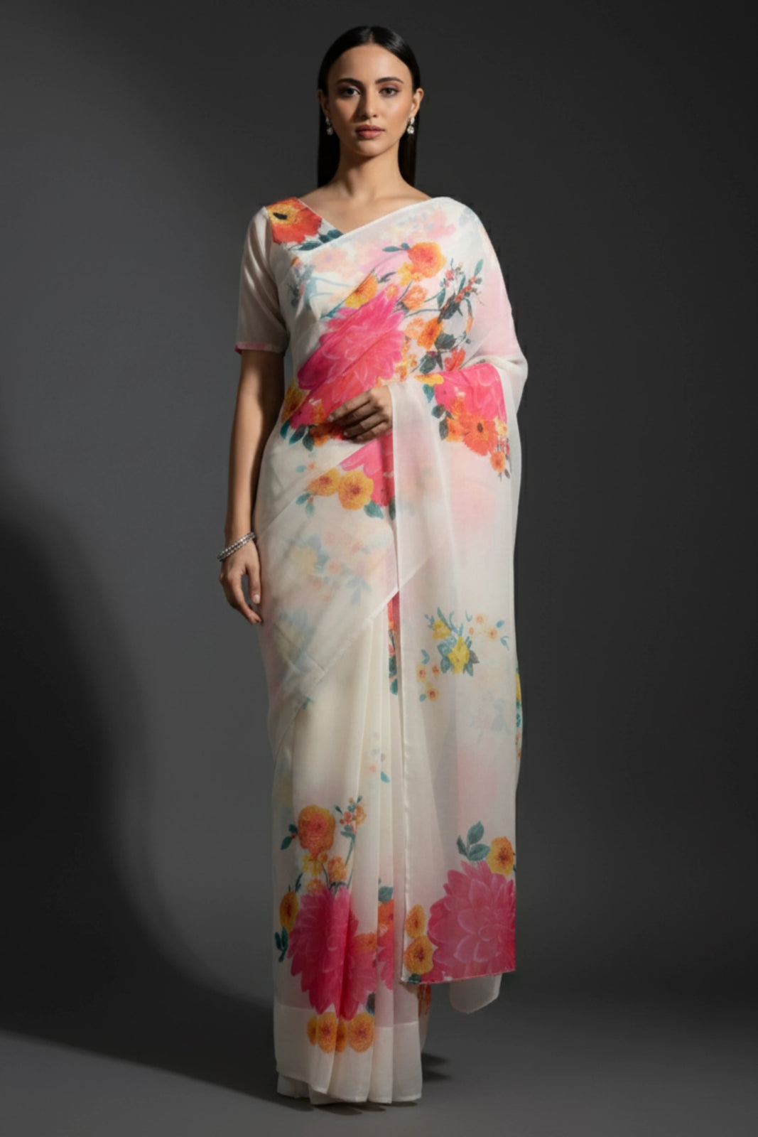 WARM WIND | Organza | Indidha Saree