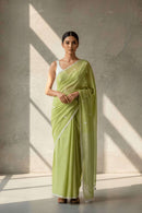LIME ESSENCE | Mul Cotton | Indidha Saree