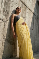 PRISHA BLOND | Mul Cotton | Indidha Saree