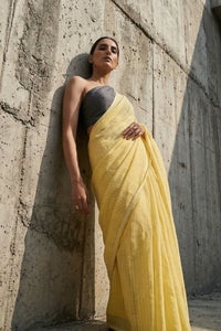PRISHA BLOND | Mul Cotton | Indidha Saree